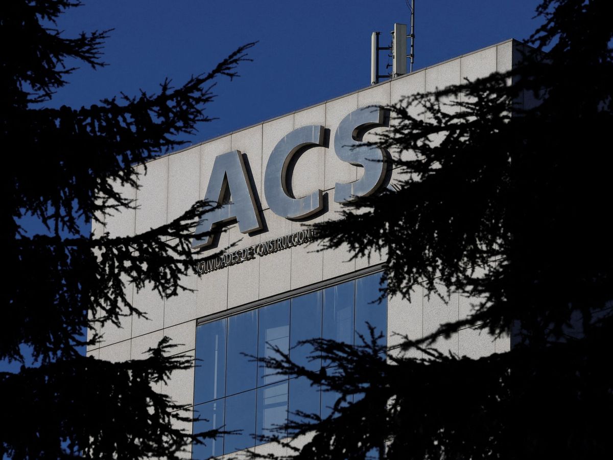 Foto: Logo de ACS en Madrid. (Reuters/Violeta Santos)