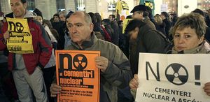 La comarca de Ascó exige a la Generalitat una alternativa industrial al almacén nuclear
