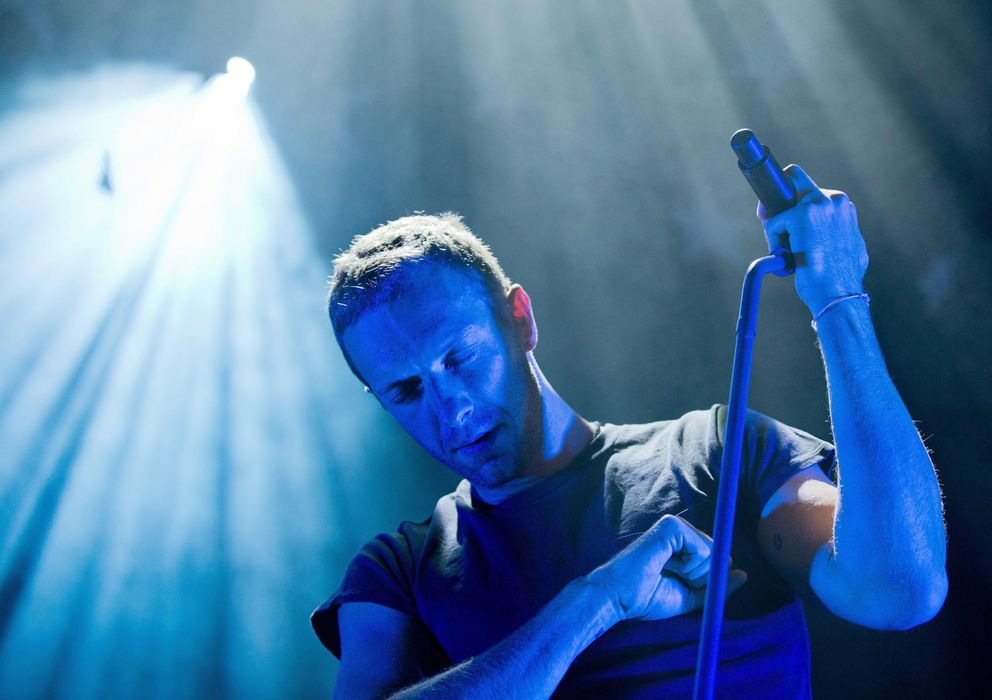 Foto: Coldplay, en un concierto en Colonia, Alemania. (Efe)