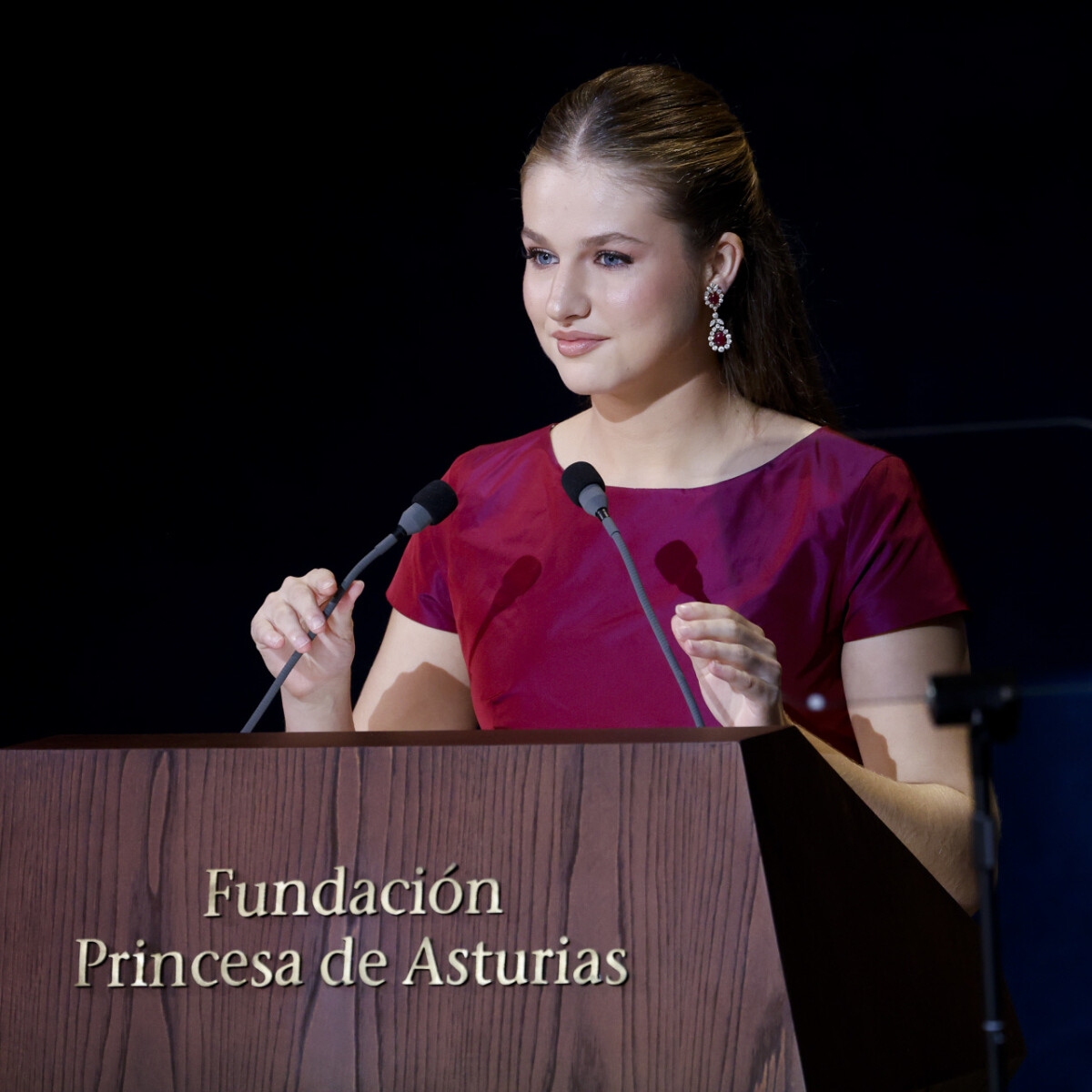 Foto de La madurez de Leonor, según sus discursos: de la niña que hablaba de sus padres a la joven que reivindica
