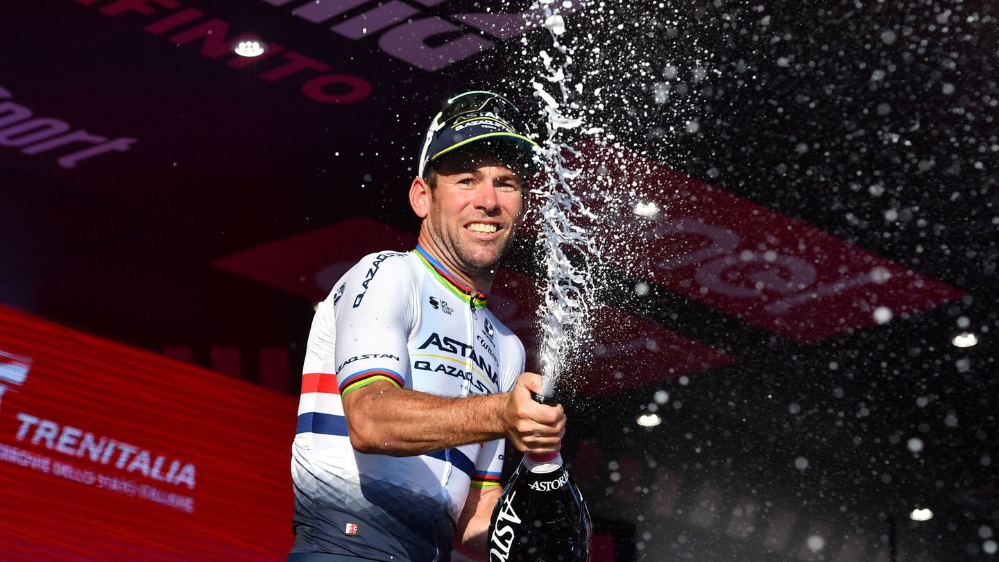 Cavendish celebra la victoria. (Reuters/Jennifer Lorenzini)