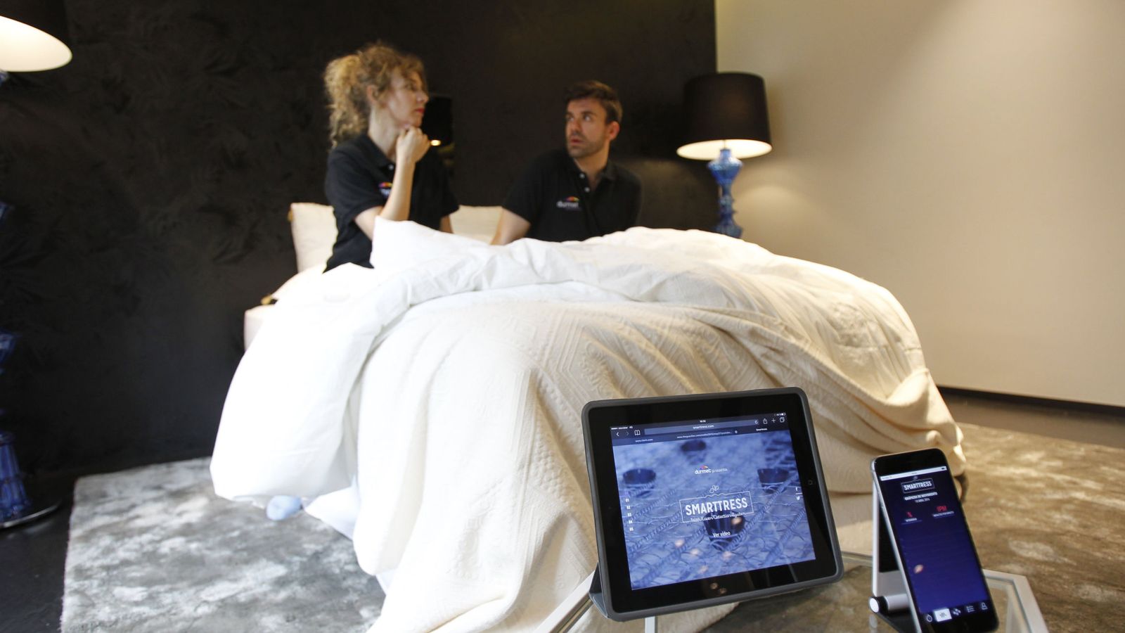 Foto: 'Smarttress', el primer colchón inteligente que detecta infidelidades (Efe).
