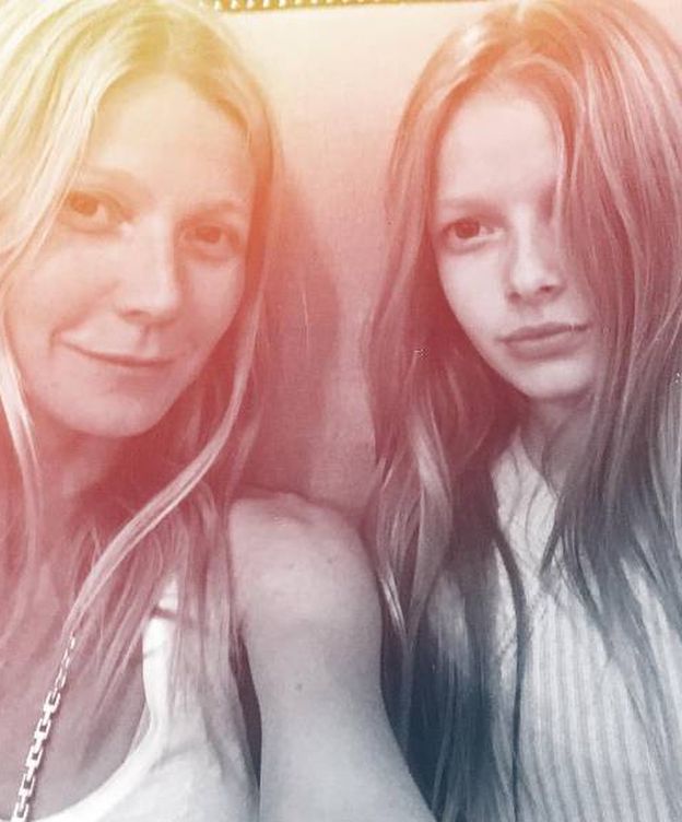 Foto: Gwyneth y su hija en una foto de Instagram