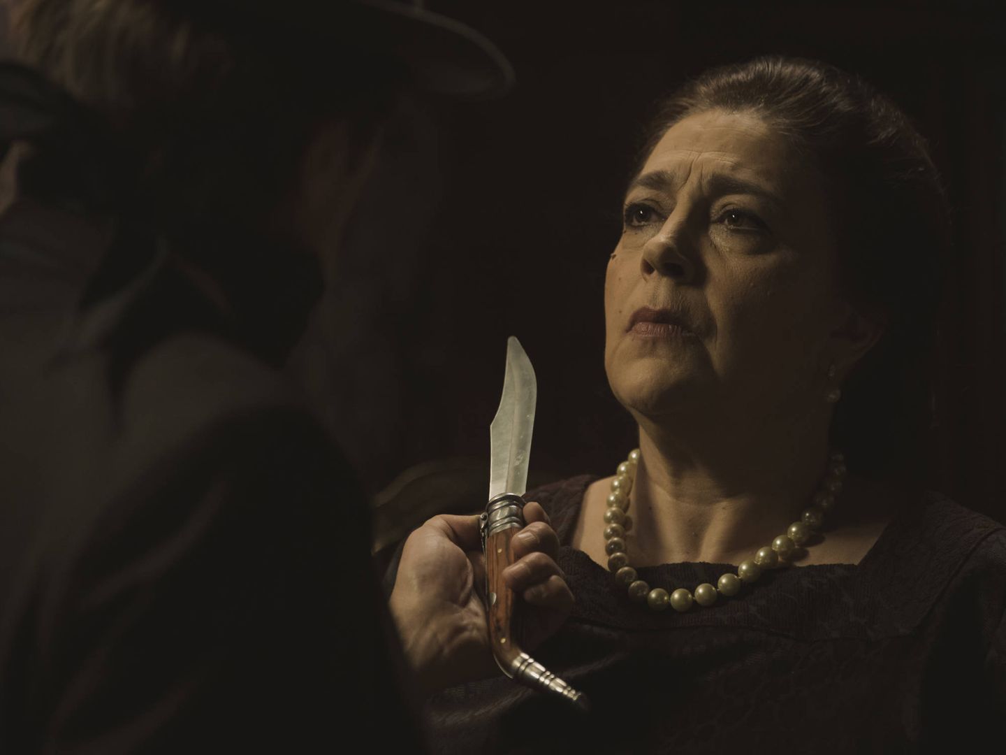 Doña Francisca, en el final de 'El secreto de Puente Viejo'. (Antena 3)