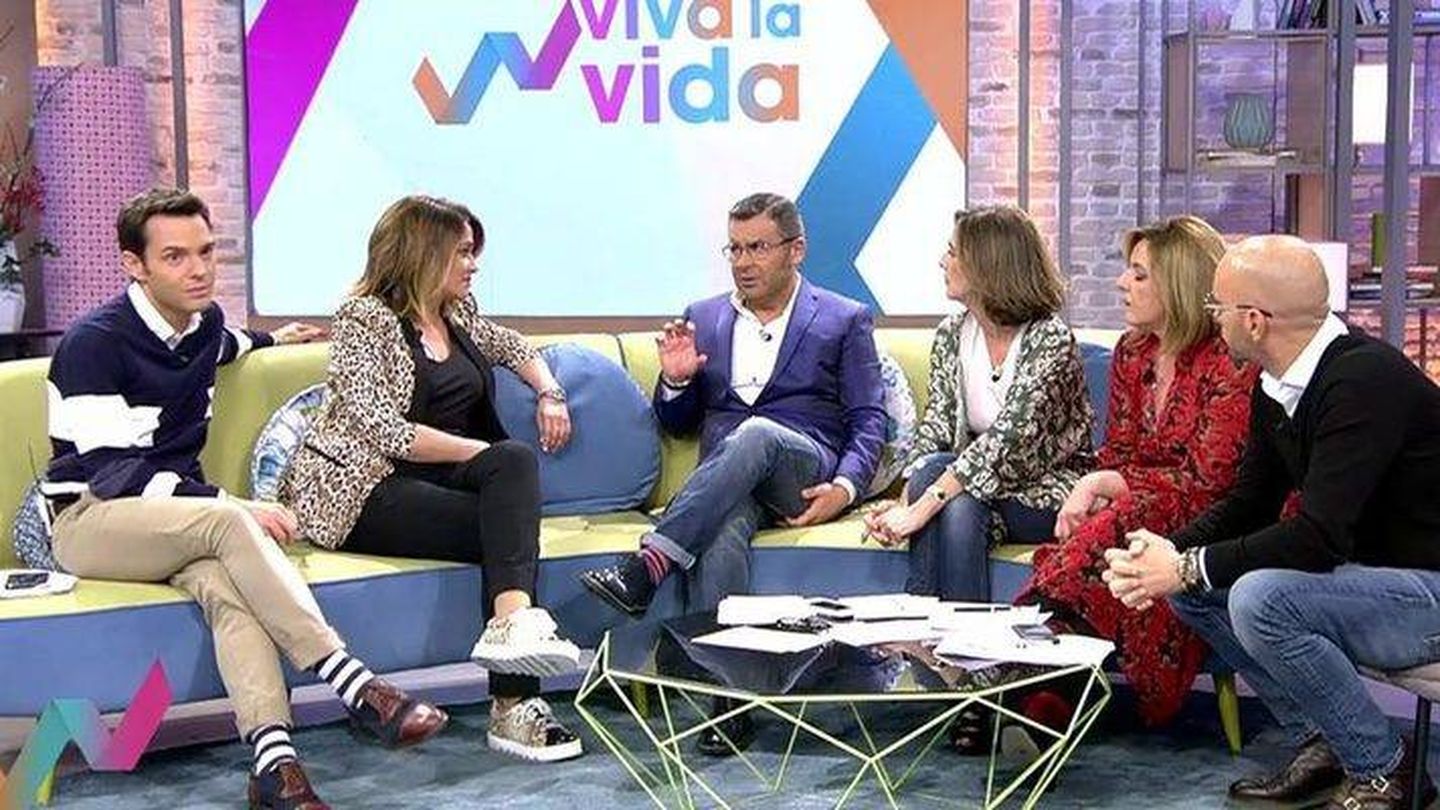 Jorge Javier Vázquez, en 'Viva la vida'. (Mediaset España)