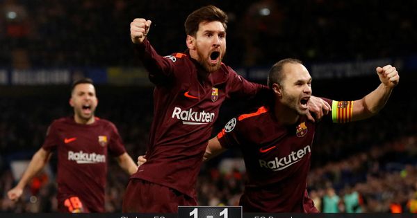 Foto: Messi e Iniesta vuelven a tomar Stamford Bridge. (Reuters)