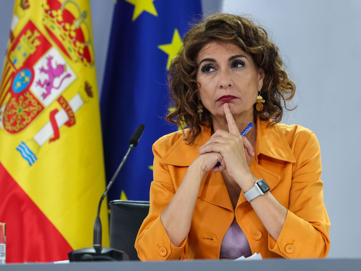 Foto: La vicepresidenta y ministra de Hacienda, María Jesús Montero. (EFE/Kiko Huesca)