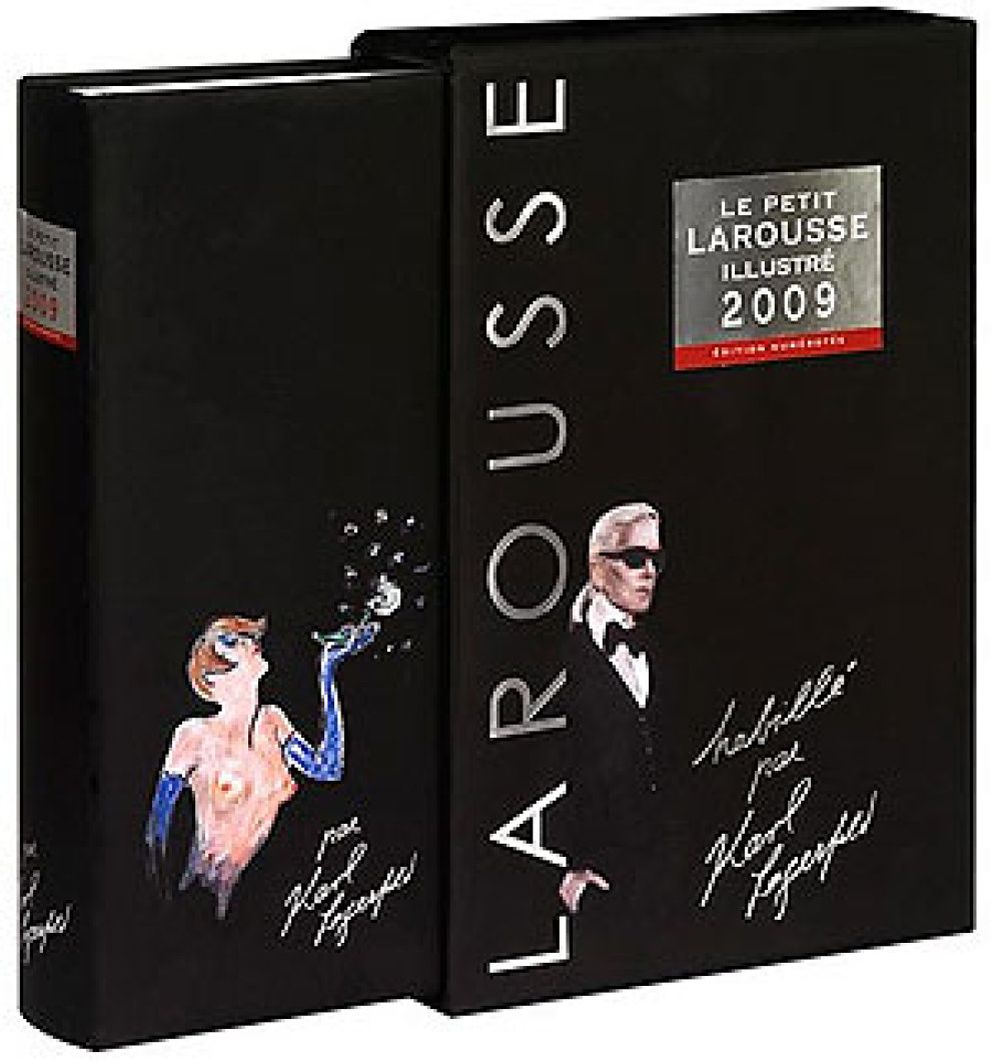 Foto: El elegante diccionario de Karl Lagerfeld