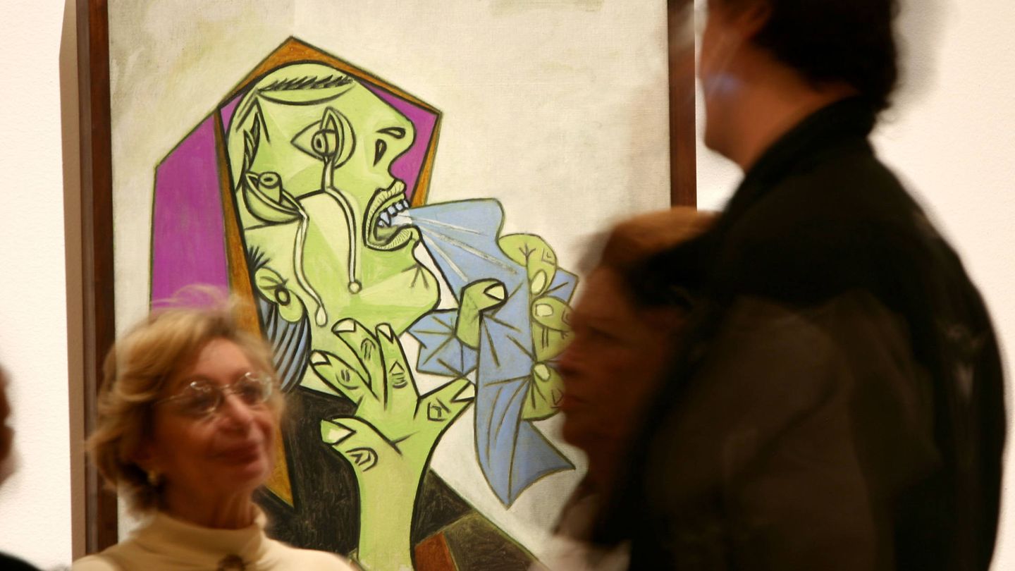 'Cabeza de mujer', una de las obras de Picasso prestadas por Stunt al príncipe Carlos. (Getty)