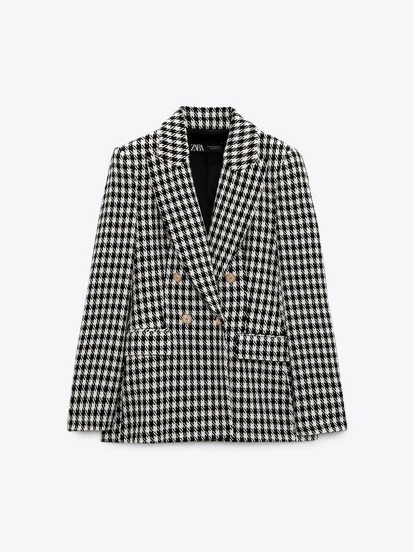 La nueva blazer de Zara que van a adorar las mujeres de París (y tú también). (Cortesía)