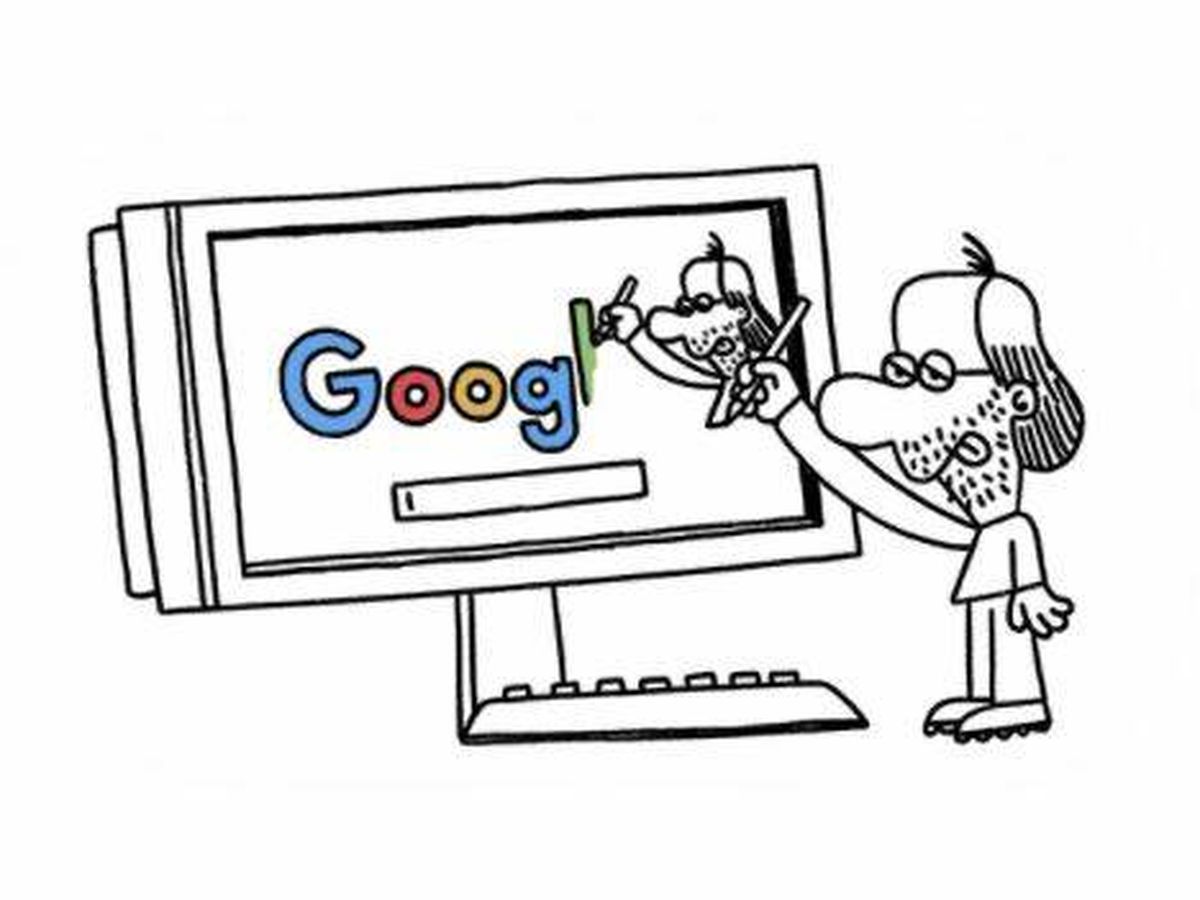 Foto: 'Doodle' de Google para Forges este 17 de enero.