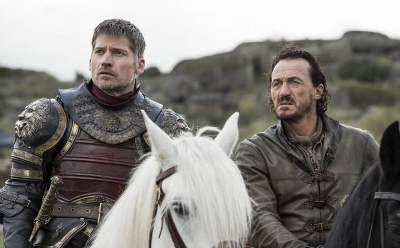 Imagen del cuarto capítulo de la séptima temporada con Jaime Lannister y Bronn