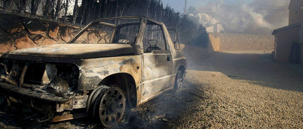 Foto: El Ejército se suma a la extinción de los incendios de Alicante y Valencia