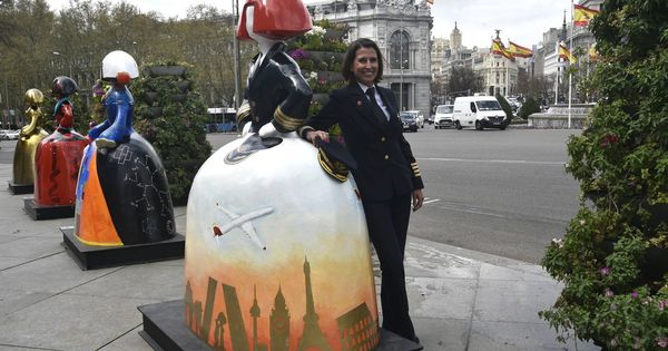 Foto: 'Talento a bordo' y meninas en la calle: el plan cultural de Iberia. (EFE)
