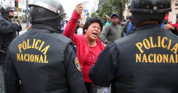 Foto: Imagen de archivo de la policía nacional peruana. (EFE)