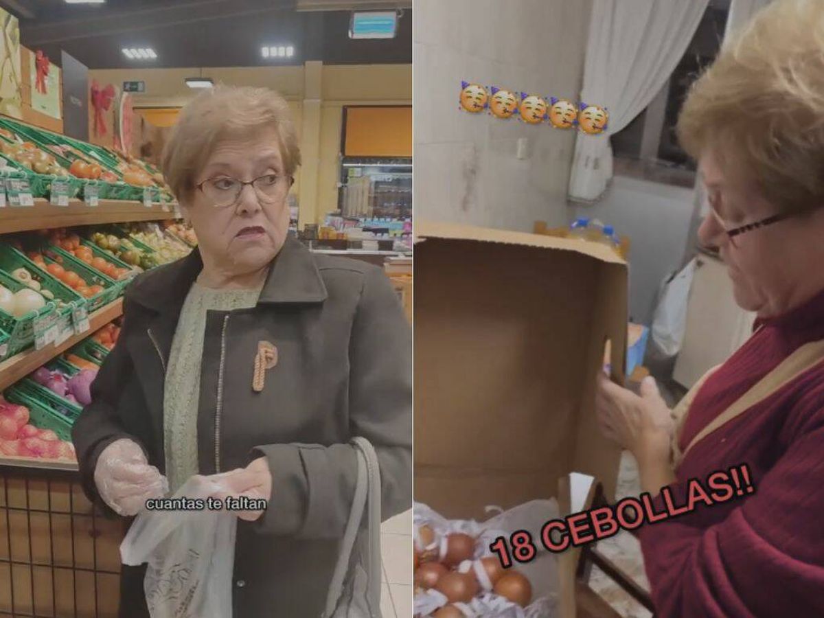 Foto: Le pide a su abuela su receta para hacer vieiras y las "18 cebollas" que lleva se convierten en meme: "Pareces tonta" (TikTok/@laabumagda)