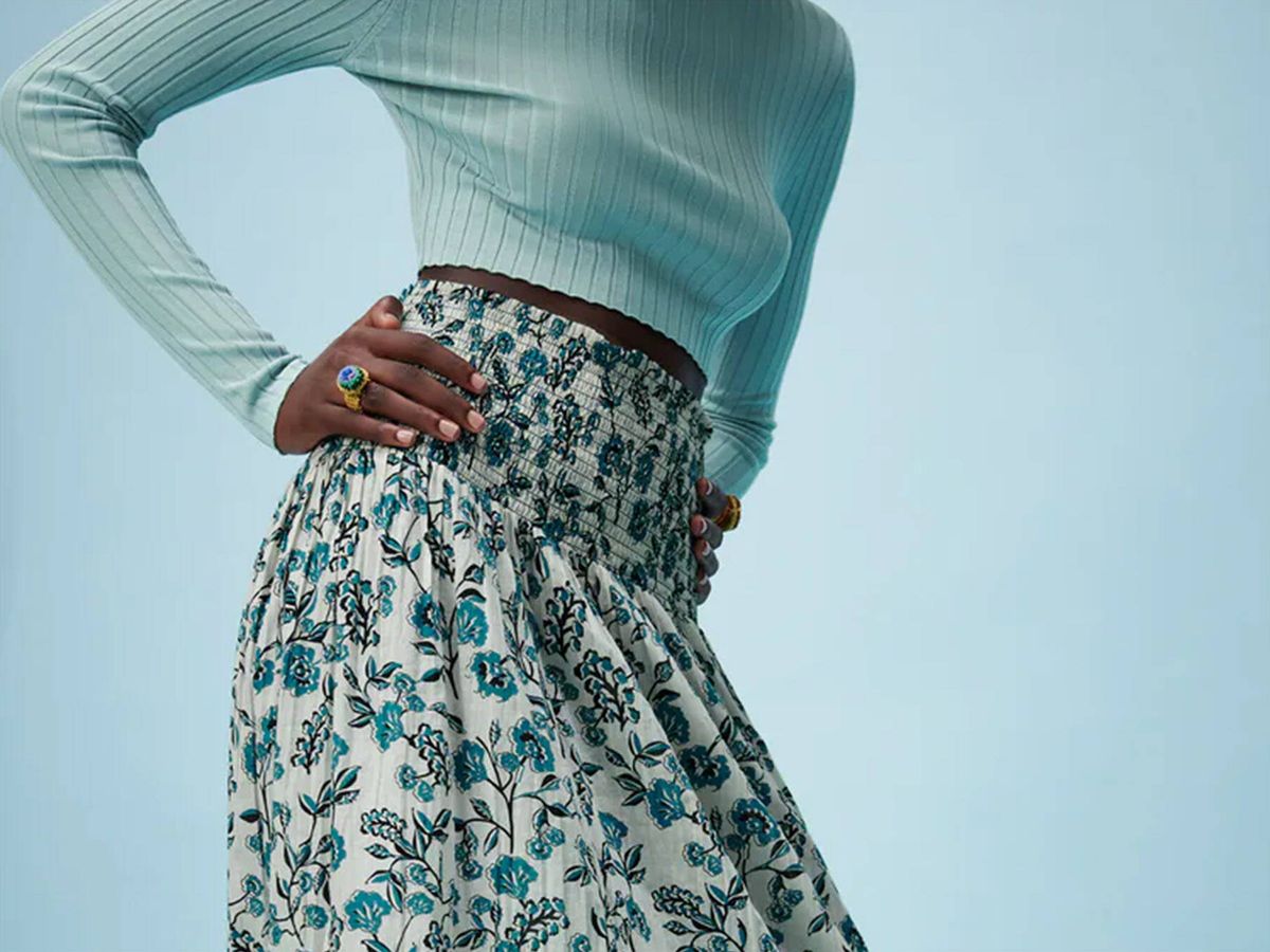 Foto: La falda de Zara que triunfa en ventas. (Cortesía)