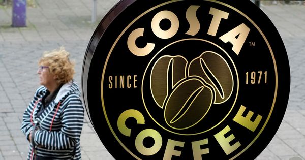 Foto: El logo de Costa Coffee. (Reuters)