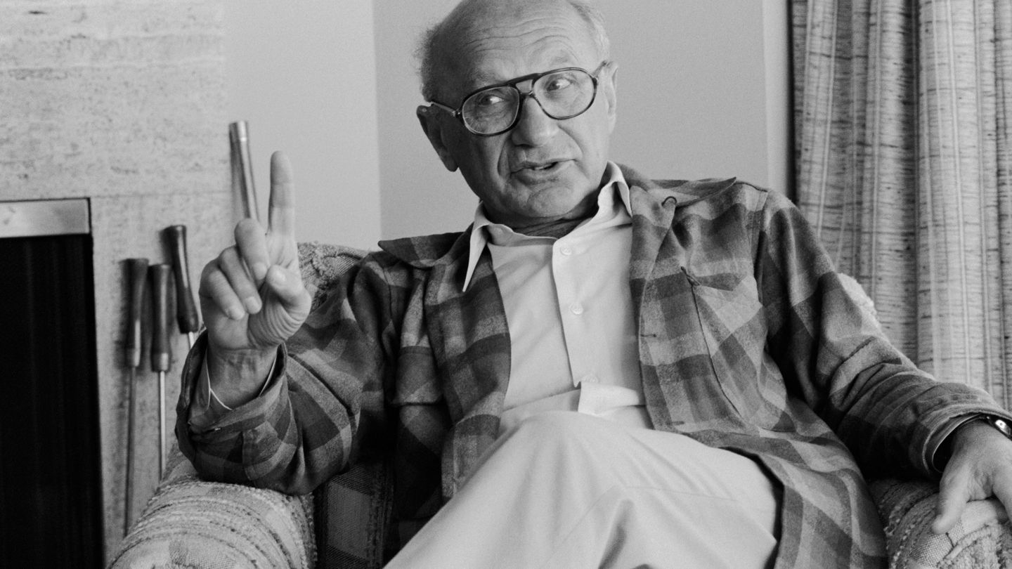 Milton Friedman. (CORBIS)