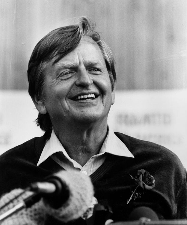 Foto: El exprimer ministro asesinado, Olof Palme en 1975. (Reuters)