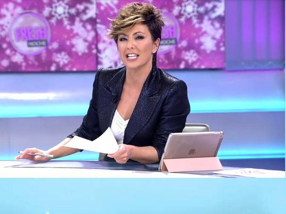 Foto: Sonsoles Ónega, presentadora de 'Ya son las ocho'. (Mediaset España)