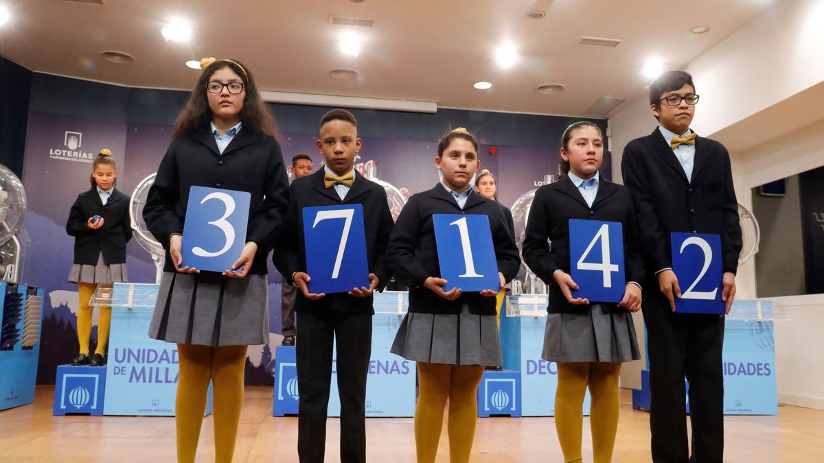 El 37.142, primer premio de la Lotería del Niño: se lleva dos millones la serie
