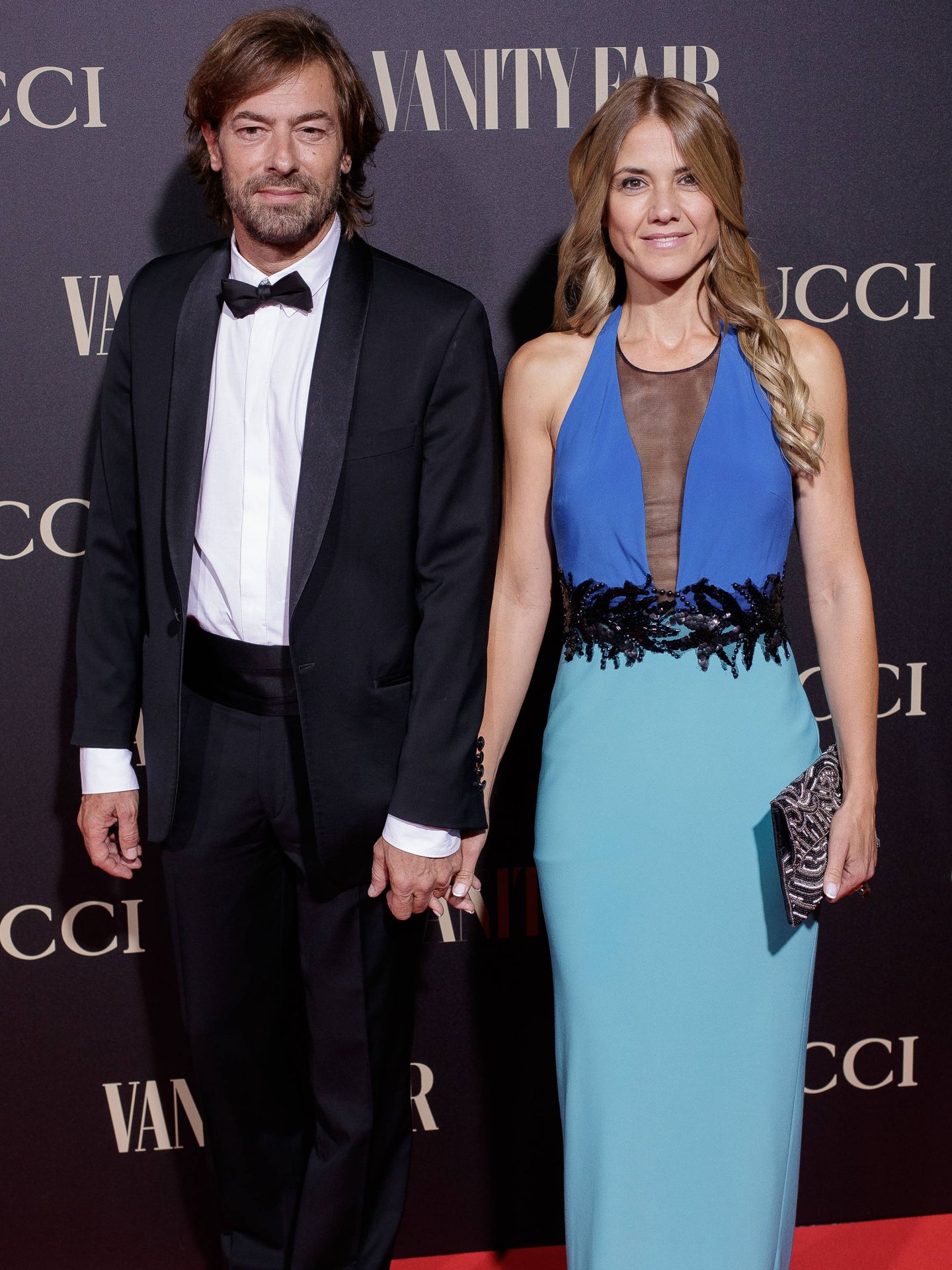 Santiago Pedraz y Sylvia Córdoba, en los Premios Vanity Fair. (Getty)