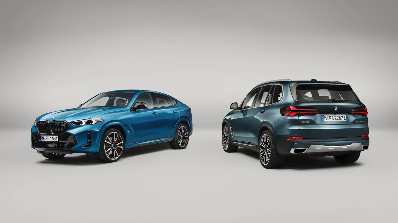 Así renueva BMW los X5 y X6: más equipo de serie, electrificación y cambios estéticos