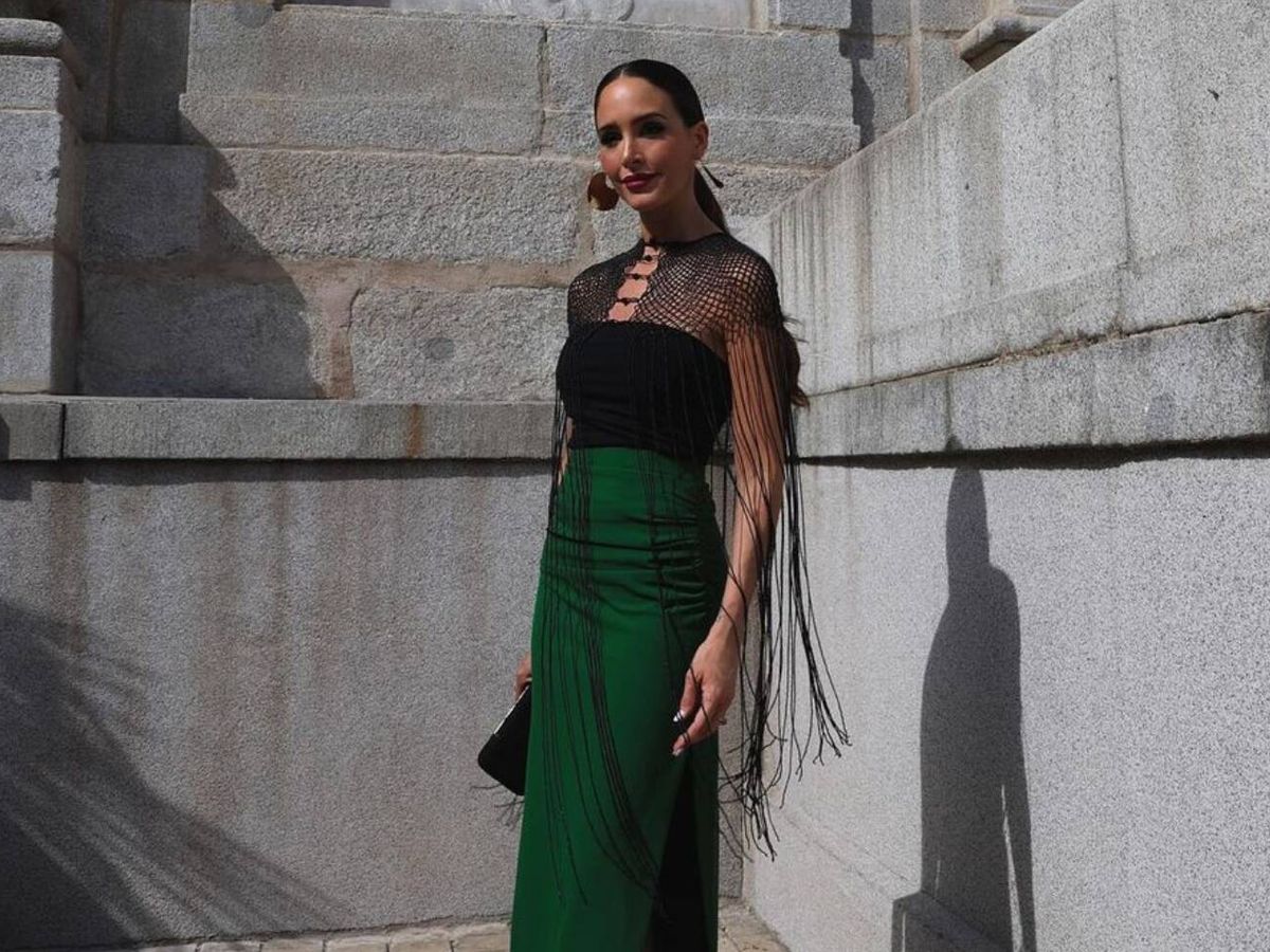 Foto: Rocío Osorno lleva el complemento ideal para ser la perfecta invitada. (Instagram/@rocioosorno)