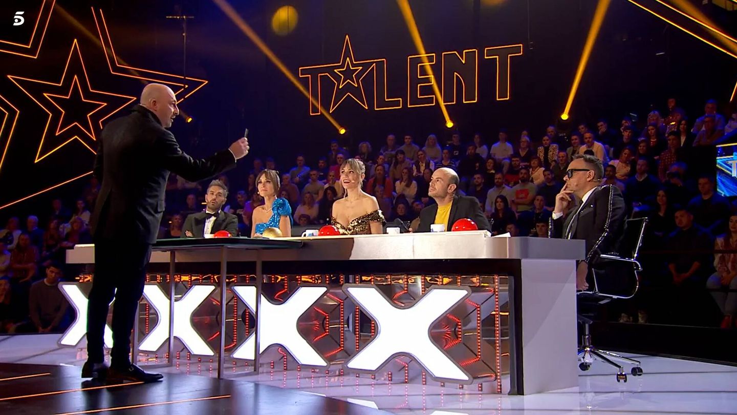 Jordi Caps, en 'Got Talent España'. (Mediaset)
