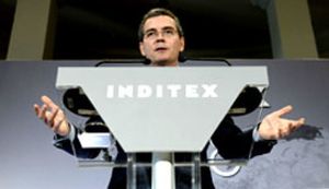 Inditex lidera las caídas del Ibex y pierde los 95 euros por acción