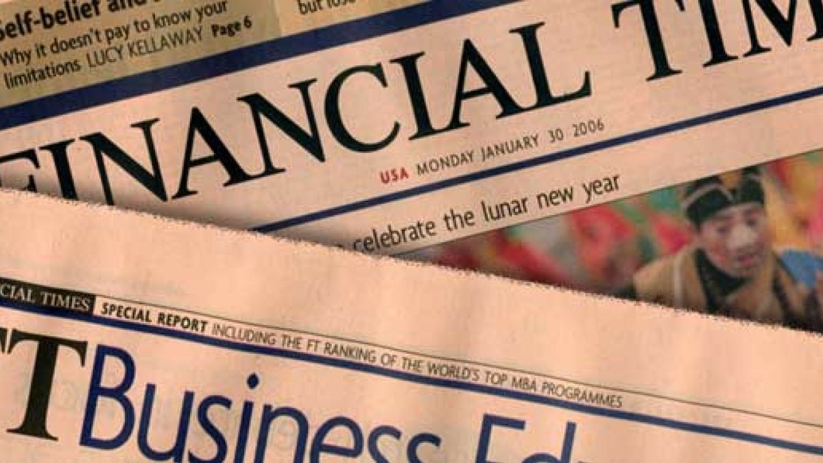 Un ladrón deja sin edición online al Financial Times