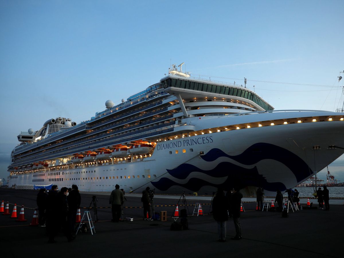 Foto: Tokio ha dejado en cuarentena a los pasajeros de un crucero con varios casos de coronavirus (Reuters/Kim Kyung-Hoon)
