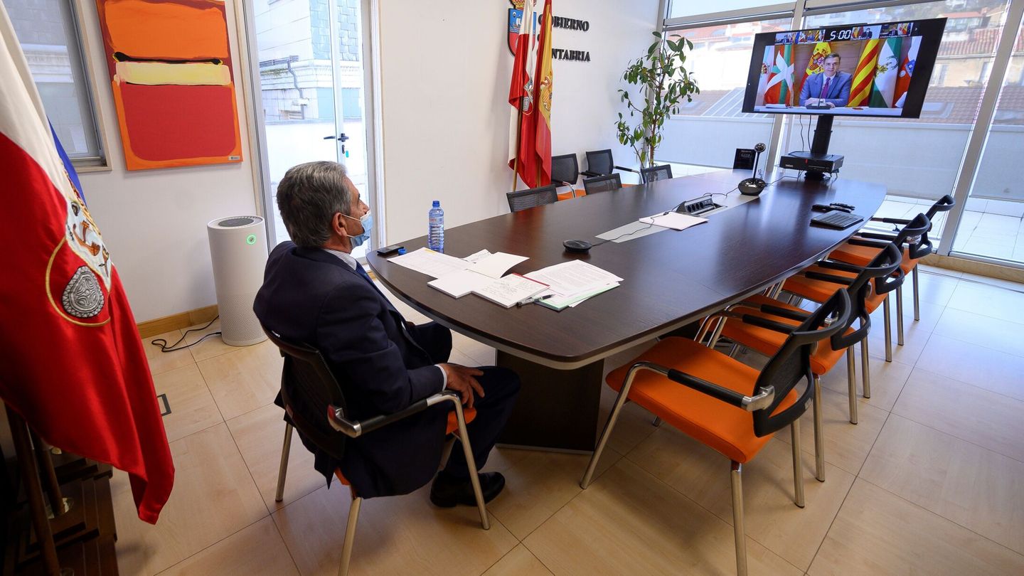 El presidente de Cantabria, Miguel Ángel Revilla. (EFE/Pedro Puente Hoyos)