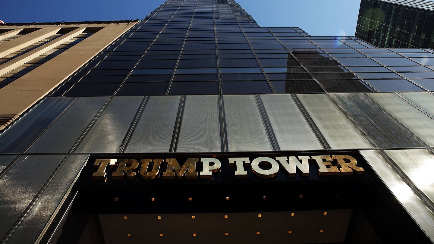 Una imagen de archivo de la Torre Trump. (Getty/Spencer Platt)