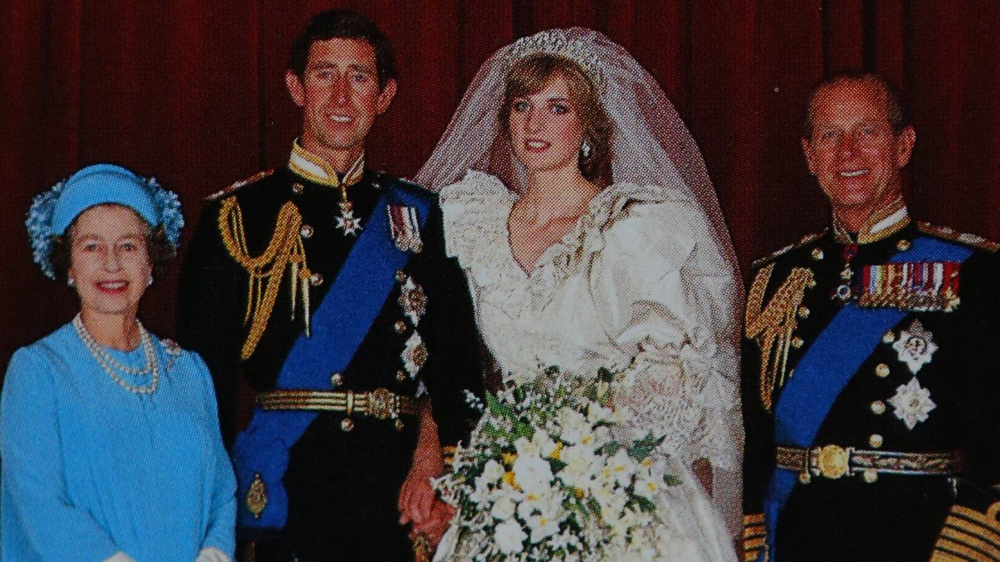 Imagen de la boda de Carlos y Diana. (Cordon Press)