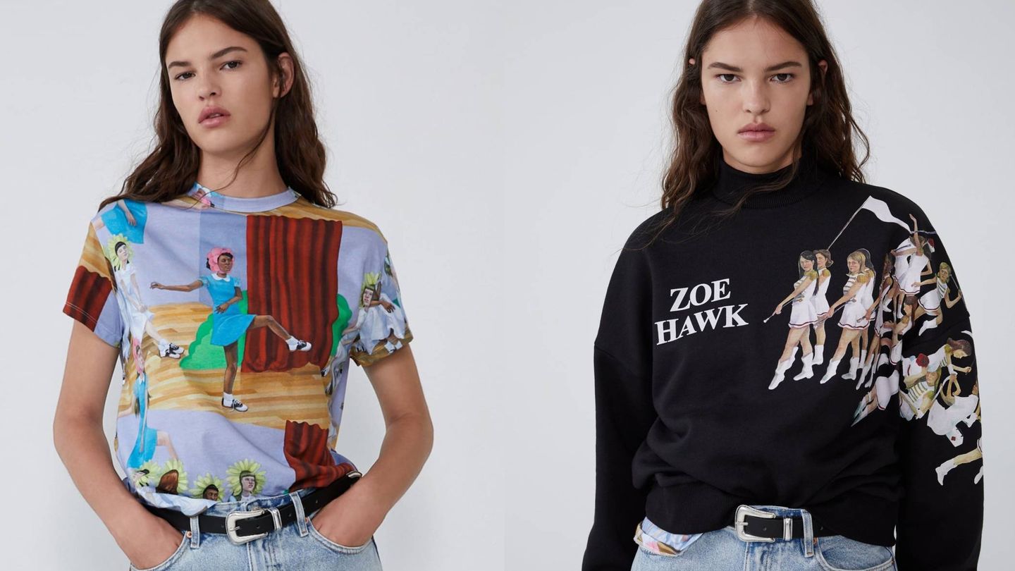 Diseños de la nueva colección de Zara. (Cortesía)