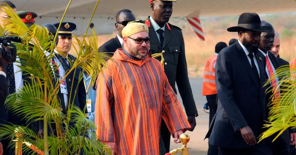 Foto: El rey Mohamed VI en su viaje a Sudáfrica el pasado mes de febrero. (Reuters)
