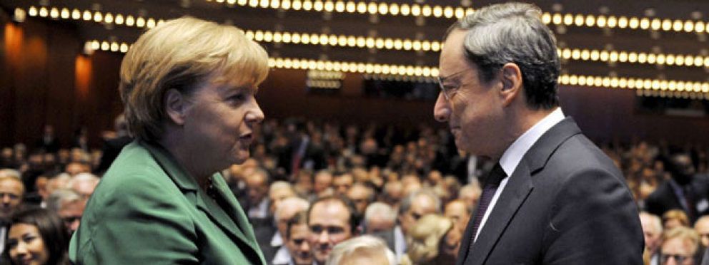 Foto: Euforia europea: los mercados confían en Draghi y en una 'nueva' Merkel para volver a crecer