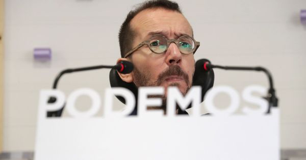 Foto: El portavoz de Podemos, Pablo Echenique. (EFE)