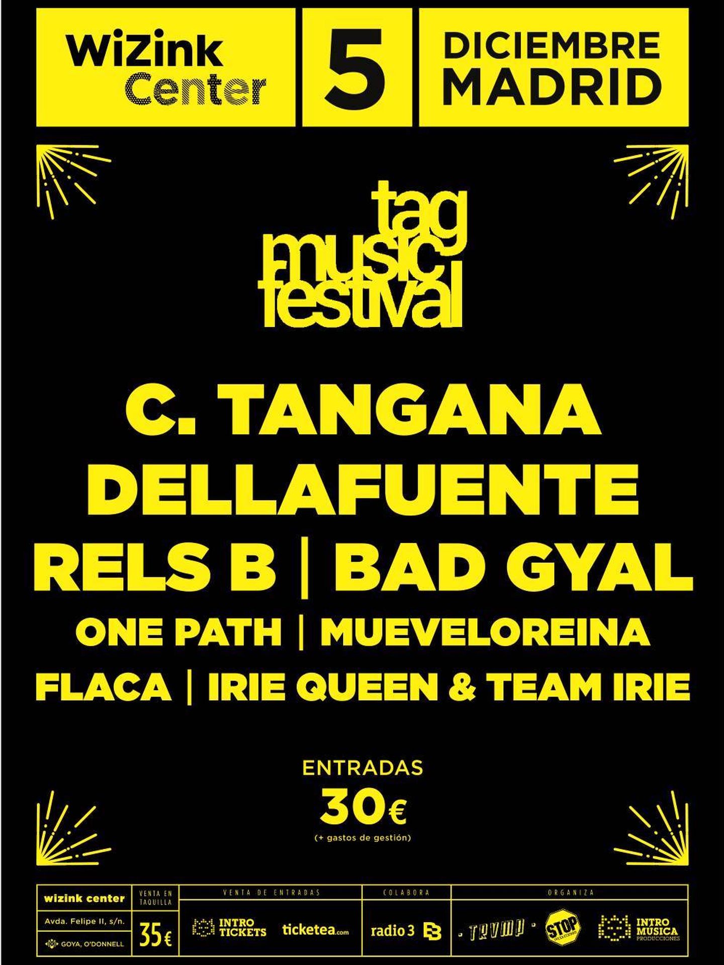 Cartel del Tag Music Festival