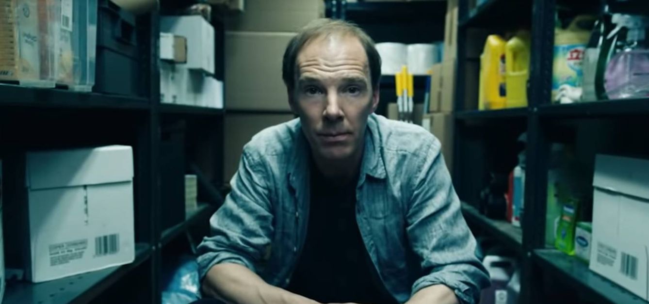 Benedict Cumberbatch en una secuencia de la película (HBO)