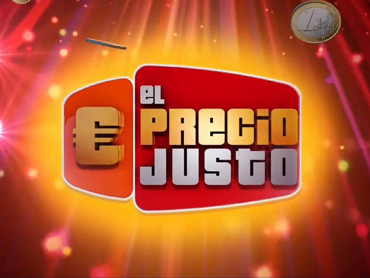 Foto: Logotipo de 'El precio justo' en su nueva etapa en Telecinco. (Mediaset)