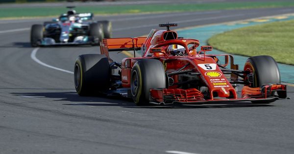 Foto: Vettel en el GP de Australia. (Reuters)