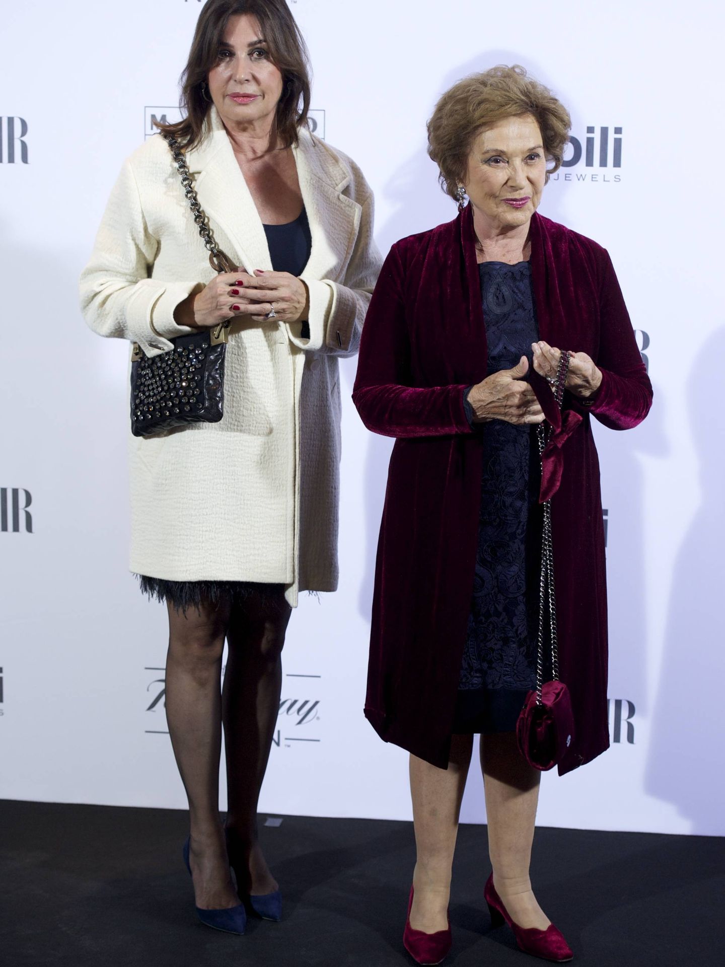 Carmen Martínez-Bordiú con su madre, Carmen Franco, fallecida en diciembre. (Gtres)