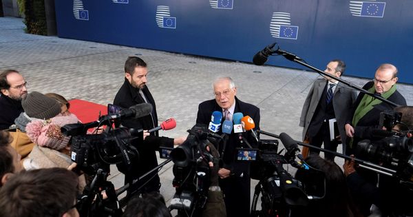 Foto: Josep Borrell, en Bruselas. (EFE)