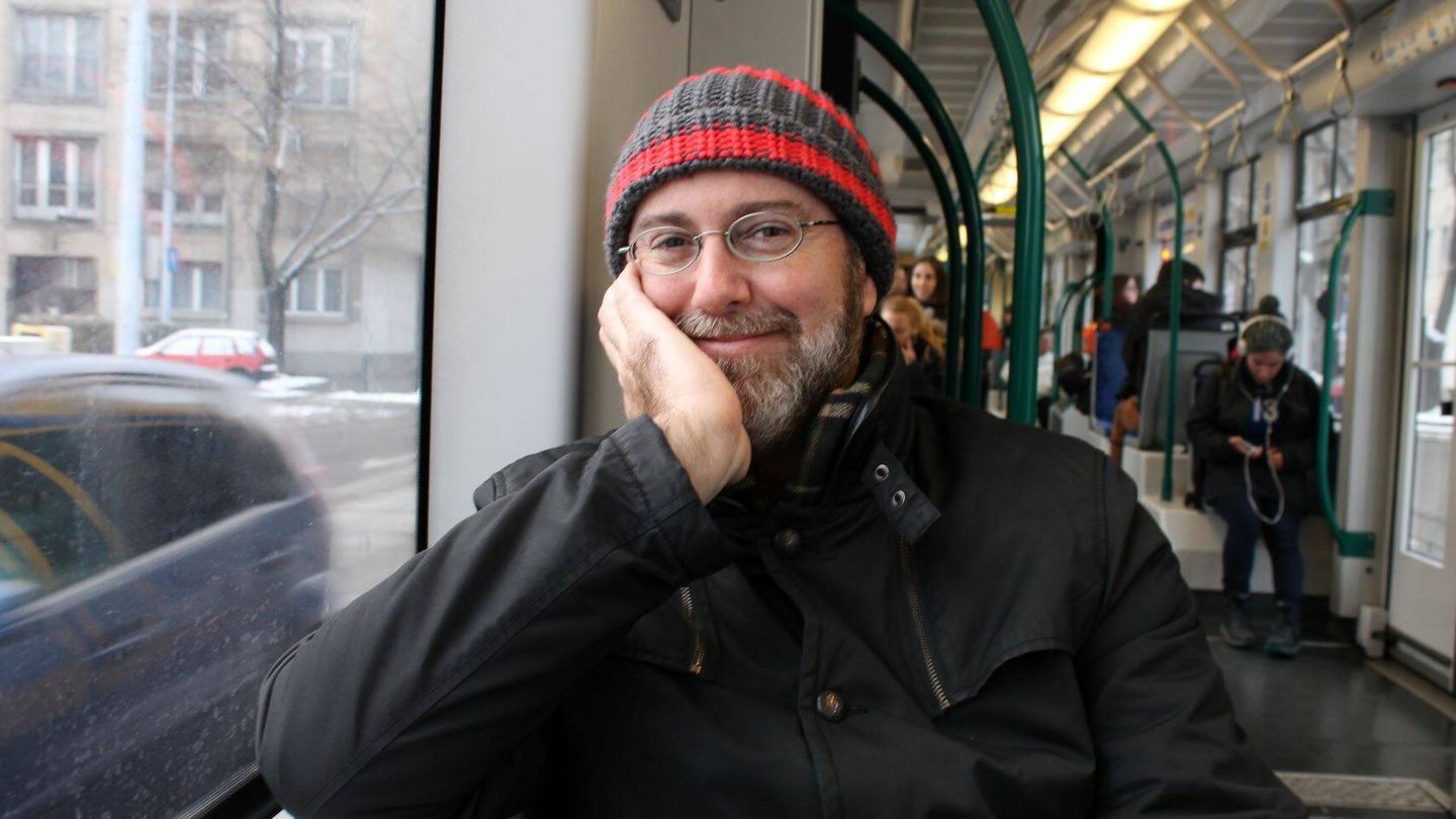 El editor Luis G. Prado en Budapest 