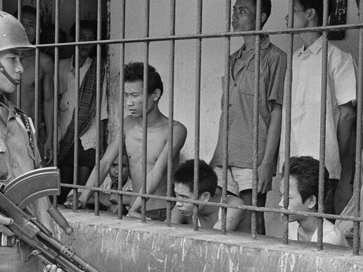 Foto: Prisioneros comunistas en Indonesia. (Archivo)