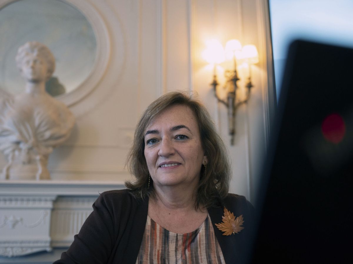 Foto: La presidenta de la AIReF, Cristina Herrero. (EFE/Pedro Puente)