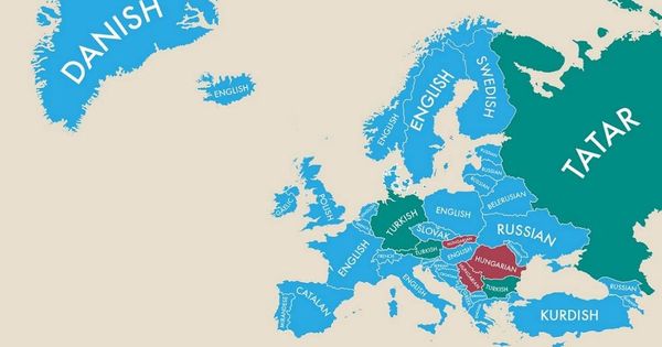 Sabe cuál es la segunda lengua más hablada en estos países de Europa?